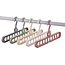 Merkloos Set Multi-Poort Kleding Hanger 2 stuks - Multifunctionele kledinghanger - Set van 2 kledinghangers - 9 poorten