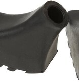 Merkloos Nordic Walking Doppen - 1 Paar - Variant 2 - Universeel - Wandelstok Voetjes - Zwart - Set van 2