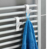 Banzaa Handdoekhaak set 2 stuks Radiator Kunststof - Wit