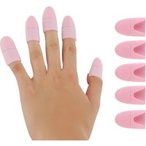 Nagellak Remover Clips - Siliconen - Herbruikbaar- Set van 5 stuks