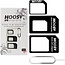 Nousy Sim kaart adapter - Nano - Micro sim