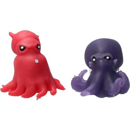 Banzaa Banzaa Fidget Zeemonster, zeedieren ‒ Anti stress Knijp Speelgoed - 10 stuks