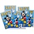 Disney Uitnodigingen Disney Mickey voetbal 5 stuks