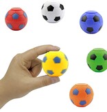 Jonotoys Fidget spinner voetbal -  Anti stress - Set 3 stuks - Meerdere kleuren