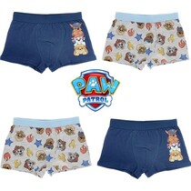 PAW Patrol Boxershort - Set van 4 - Blauw, Grijs - Maat 110/116