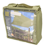 Merkloos ProGarden - Schaduwdoek - vierkant - 3x3 - m - groen