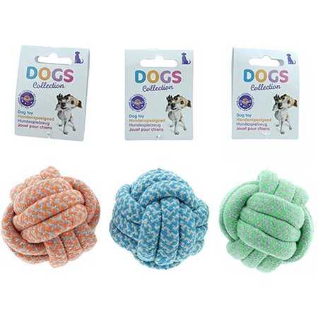 Dogs Collection Dogs Collection speelbal hond 8 cm assorti