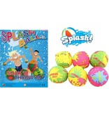 K-J Toys Splash bal voor in zwembad zee - 5 Cm - 6 Stuks
