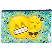 Emoji - pennenetui - xxl - 15x24 cm - pvc