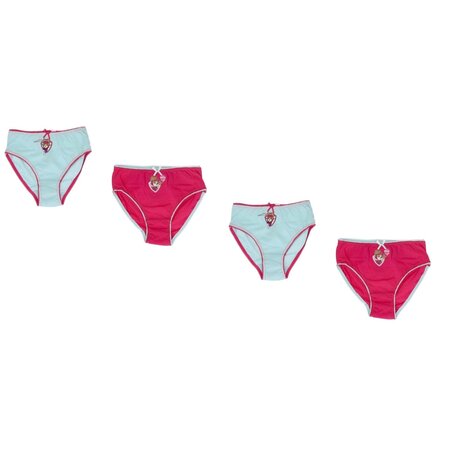 Paw Patrol PAW Patrol ondergoed - Set van 4 x slip - Roze + lichtblauw - Maat 122/128