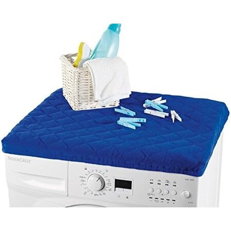 Merkloos Wasmachine Overtrek - Wasmachine Coating / Droger Hoes - Beschermer Cover - Blauw