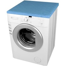 Wasmachine Overtrek - Wasmachine Coating / Droger Hoes - Beschermer Cover - Licht blauw