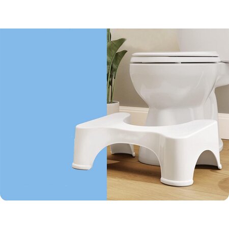 Verk Group Toiletkrukje - WC Krukje - Toilet – Toilet squatty - Opstapkrukje voor kinderen - Potty training - Toilet Krukje Peuter - WC Krukje Volwassenen – Poepkrukje - WC Trapje - WC Krukje voor de juiste houding