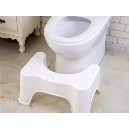 Verk Group Toiletkrukje - WC Krukje - Toilet – Toilet squatty - Opstapkrukje voor kinderen - Potty training - Toilet Krukje Peuter - WC Krukje Volwassenen – Poepkrukje - WC Trapje - WC Krukje voor de juiste houding
