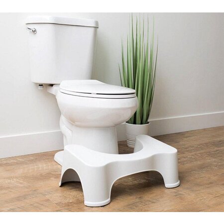 Verk Group Toiletkrukje - WC Krukje - Toilet – Toilet squatty - Opstapkrukje voor kinderen - Potty training - Toilet Krukje Peuter - WC Krukje Volwassenen – Poepkrukje - WC Trapje - WC Krukje voor de juiste houding