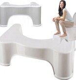 Verk Group Toiletkrukje - WC Krukje - Toilet – Toilet squatty - Opstapkrukje voor kinderen - Potty training - Toilet Krukje Peuter - WC Krukje Volwassenen – Poepkrukje - WC Trapje - WC Krukje voor de juiste houding
