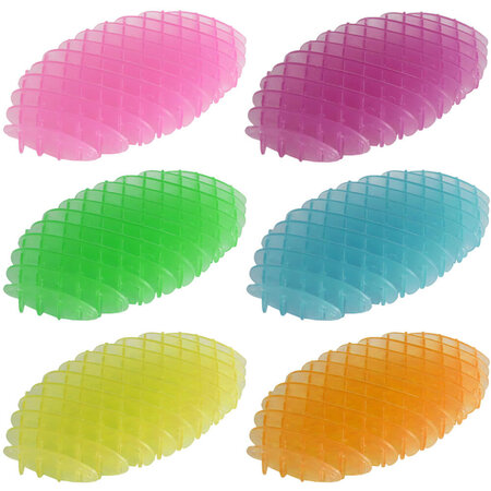 Merkloos Magic Fidget Worm - 12 cm - Mix Kleur - Glow in the dark - Bekend van o.a. TikTok