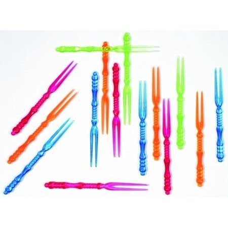Folat  Feest bestek - Gebaksvorkjes - Wegwerp vorken - 11 Cm - 24 stuks - Plastic