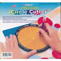 Orbis cirkelsnijder - Papiersnijder -  Inclusief snij pen, 2 mesjes en snijmat CC-01