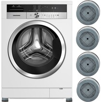 Trillingsdempers - 4 Stuks - Wasmachine Accessoires - Anti-Trillingsmat - Geluiddempers - Wasmachine Stabilisatoren