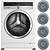 Verk Group Trillingsdempers - 4 Stuks - Wasmachine Accessoires - Anti-Trillingsmat - Geluiddempers - Wasmachine Stabilisatoren