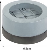Verk Group Trillingsdempers - 4 Stuks - Wasmachine Accessoires - Anti-Trillingsmat - Geluiddempers - Wasmachine Stabilisatoren