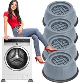 Verk Group Trillingsdempers Wasmachine - 4 Stuks - Wasmachine Verhoger - Wasmachine Dempers - Droger - Vaatwasser