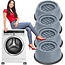 Verk Group Trillingsdempers Wasmachine - 4 Stuks - Wasmachine Verhoger - Wasmachine Dempers - Droger - Vaatwasser