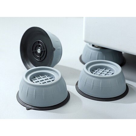 Verk Group Trillingsdempers Wasmachine - 4 Stuks - Wasmachine Verhoger - Wasmachine Dempers - Droger - Vaatwasser