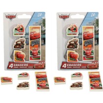 Disney Cars Gummen Set – 8 Stuks | Gum | Gummetjes | Potlood Uitgummen