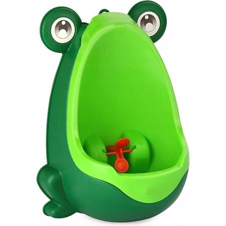 Merkloos Urinoir voor de kleine man {KIKKER} | wc trainer - zindelijkheidstraining kind - plaspot - plaspotje jongens - peuter - kinderpotje