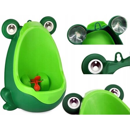 Merkloos Urinoir voor de kleine man {KIKKER} | wc trainer - zindelijkheidstraining kind - plaspot - plaspotje jongens - peuter - kinderpotje