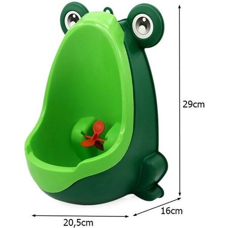 Merkloos Urinoir voor de kleine man {KIKKER} | wc trainer - zindelijkheidstraining kind - plaspot - plaspotje jongens - peuter - kinderpotje