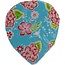 Merkloos Zadeldek Universeel 27 Cm Blauw/roze