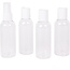 Benson Reisflesjes Set - 4-delig - Transparant - Inclusief Etui - 80 ml
