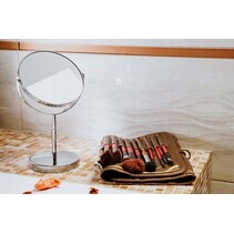 Make up spiegel - Dubbelzijdig - Rond - Staand