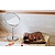 Eleganza Make up spiegel - Dubbelzijdig - Rond - Staand