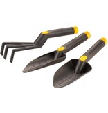 Topex Topex tuingereedschap-set cultivator, schep breed en smal (3-delig) - 15A411