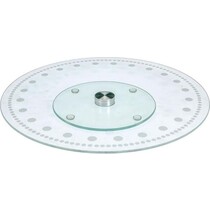 Serveerplateau Glas Draaibaar Ø30cm