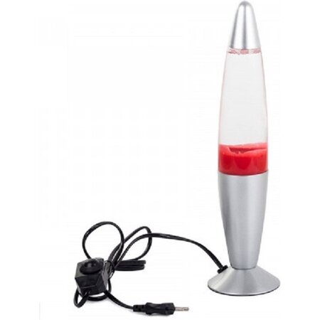 Verk Group Lavalamp - Sfeerlamp - Rood - Stekker - 30cm