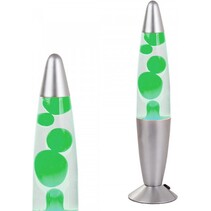 Lavalamp - Sfeerlamp - Groen - Stekker - 30cm