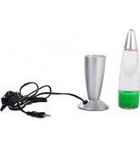 Verk Group Lavalamp - Sfeerlamp - Groen - Stekker - 30cm