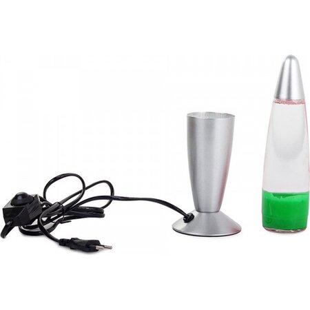 Verk Group Lavalamp - Sfeerlamp - Groen - Stekker - 30cm