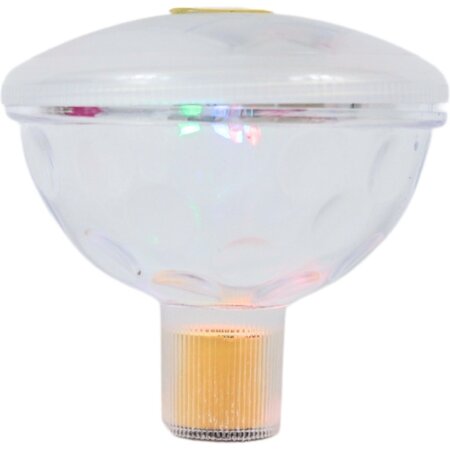 Creative Drijvende disco lamp partylamp op batterij 8,6 cm