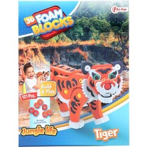 Toi-toys 3d Puzzel Tijger Junior 31,5 Cm Foam 121 Delig