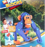Toi-Toys 3D puzzel constructie foam aap