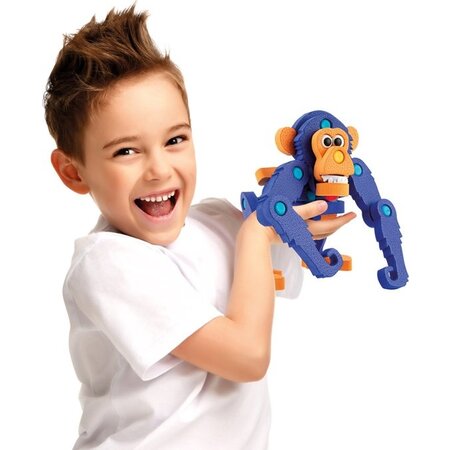 Toi-Toys 3D puzzel constructie foam aap