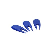 Golf Pitchfork - Pitch Fork Golf Plastic - 3 stuks - Blauw