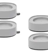 Verk Group Trillingsdempers Wasmachine - 4 Stuks - Wasmachine Verhoger - Wasmachine Dempers - Droger - Vaatwasser