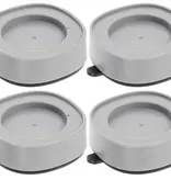 Verk Group Trillingsdempers Wasmachine - 4 Stuks - Wasmachine Verhoger - Wasmachine Dempers - Droger - Vaatwasser